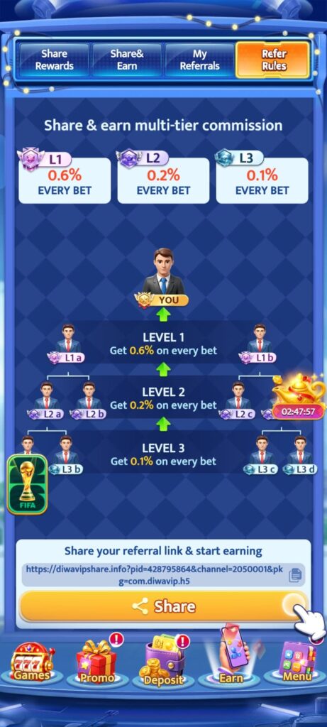 diwavip game download